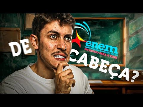 Thumbnail da aula: Como fazer questão do ENEM de cabeça