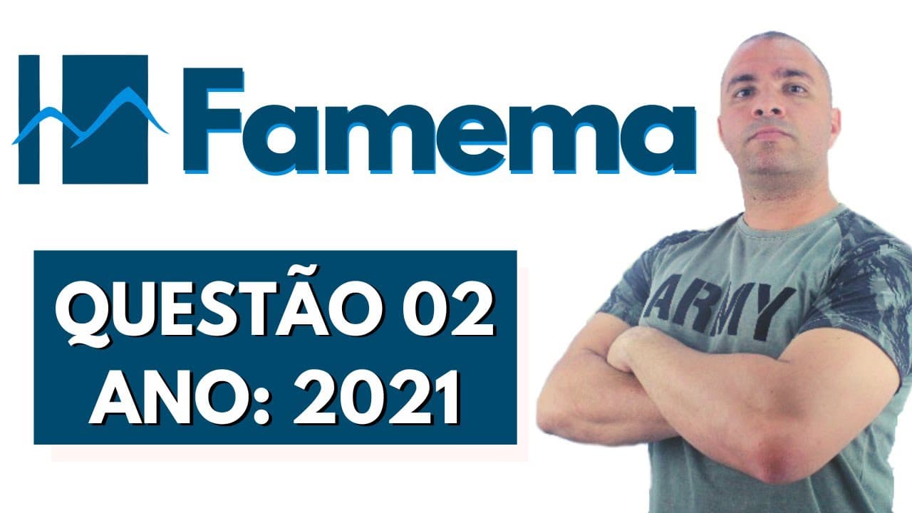 Thumbnail: [FAMEMA 2021/Q02] A reação de neutralização entre um ácido forte e uma base forte produz calor de...