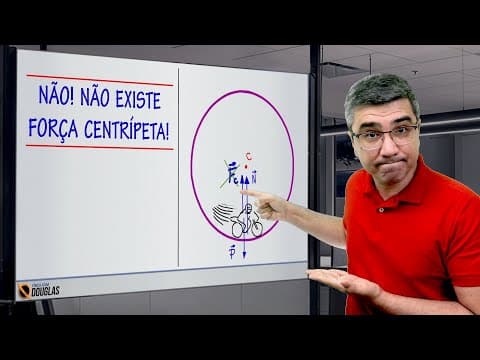 Thumbnail da aula: NÃO EXISTE FORÇA CENTRÍPETA! VEJA O VÍDEO PARA ENTENDER