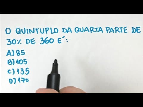 Thumbnail da aula: Problema de matemática!!! Você sabe como resolver???