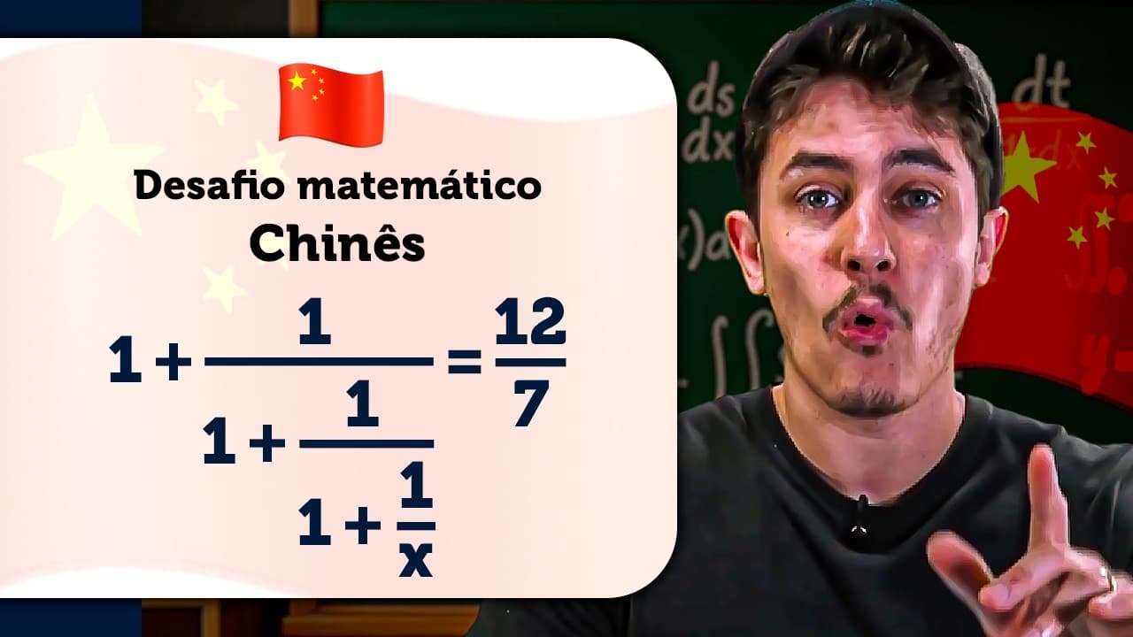 Thumbnail: Quase todo mundo erra esse problema de matemática