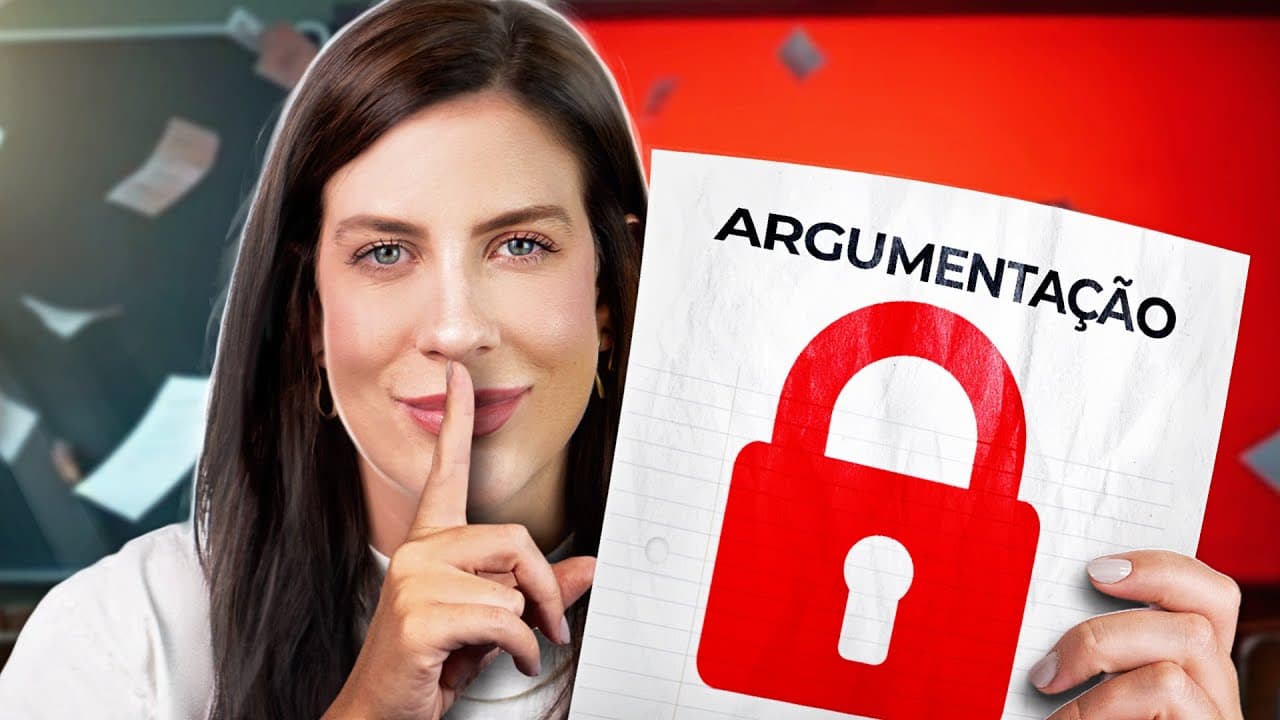 Thumbnail: Segredos para Argumentação no Enem que Ninguém Conta