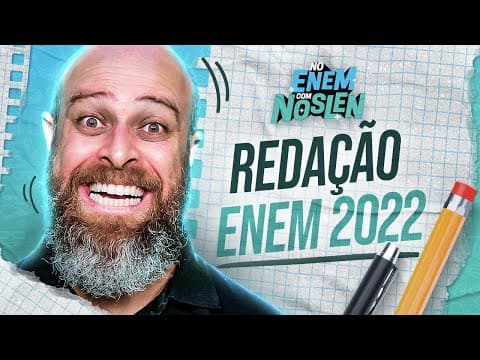 Thumbnail da aula: BORA tirar NOTA 1000 no ENEM? #NoENEMComNoslen | Professor Noslen