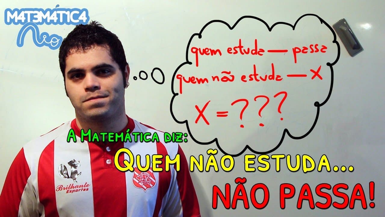 Thumbnail: Regra de Três Simples - QUEM NÃO ESTUDA, NÃO PASSA | Matemática Rio
