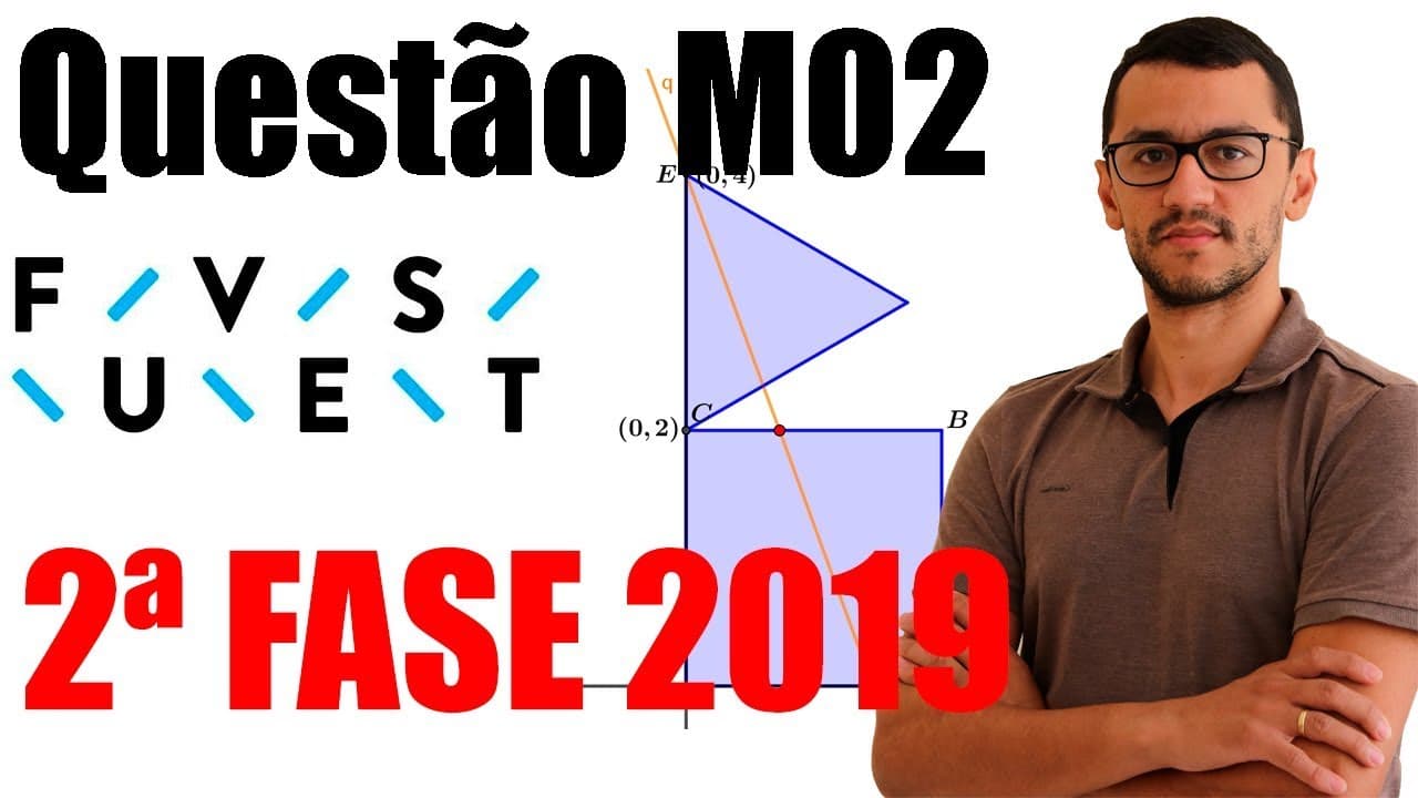 Thumbnail: Questão M02 - Fuvest 2019  - Segunda Fase - Matemática