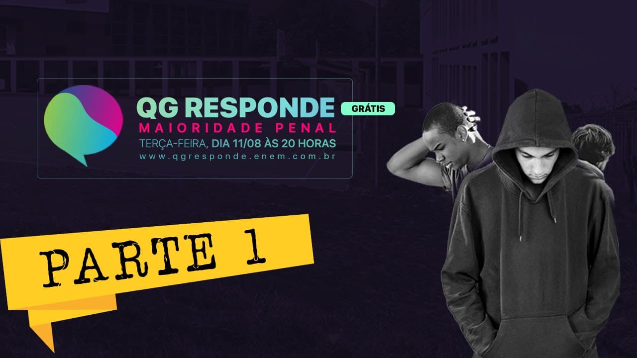 Thumbnail: Maioridade Penal || QG Responde - Parte 1