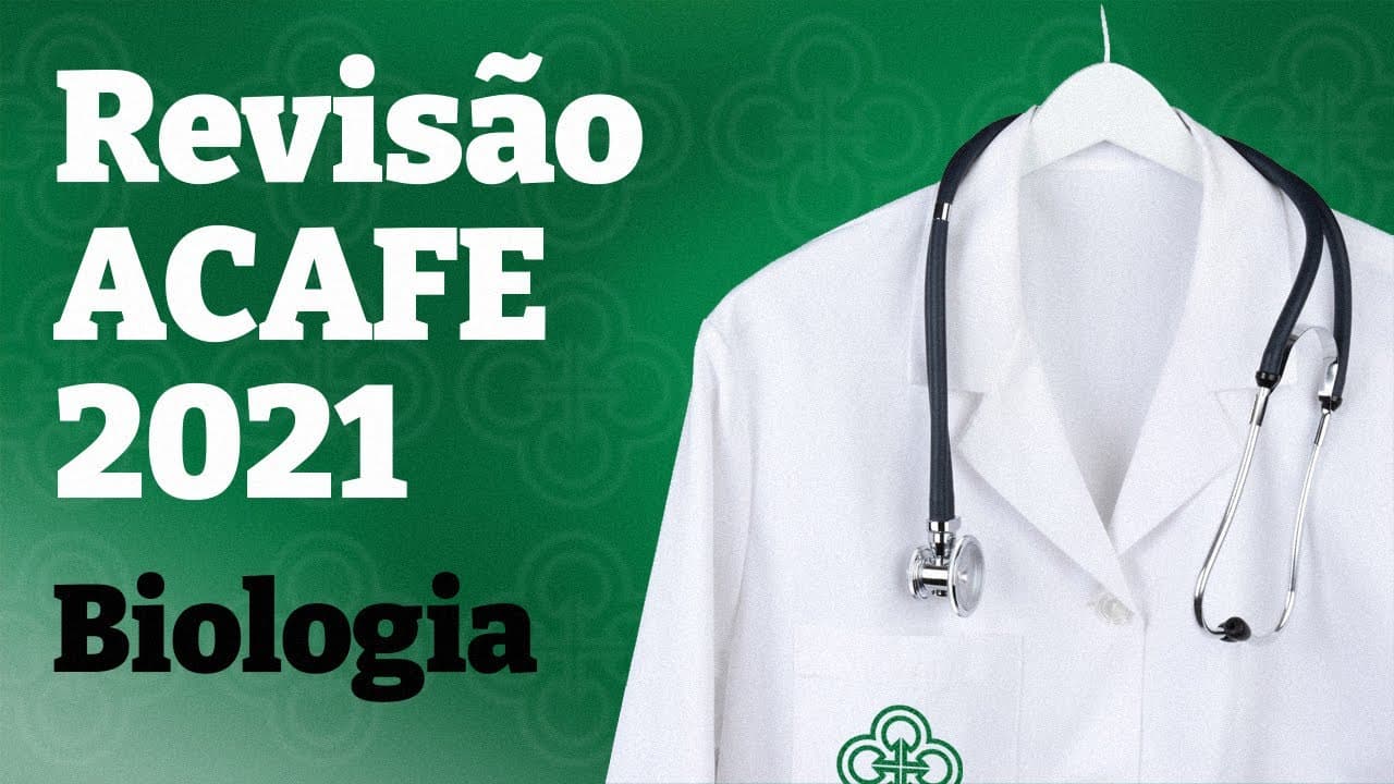 Thumbnail: Acafe 2021 | Revisão Biologia | Prof. Guilherme