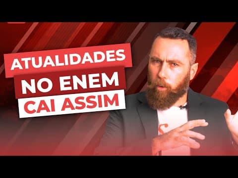 Thumbnail da aula: Quais atualidades podem cair no ENEM? | Geodelícia | É MEME OU AULA? | Me Salva! ENEM