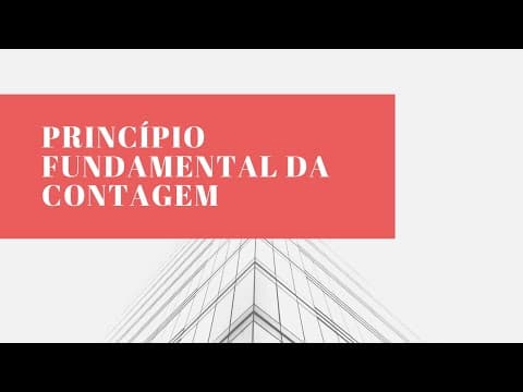 Thumbnail da aula: Princípio Fundamental da Contagem  (Análise Combinatória) - Matemática para o ENEM
