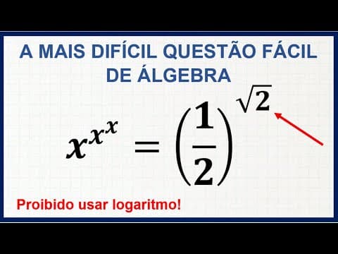 Thumbnail da aula: 💟 Equação Exponencial Bugante - A Matemática é LINDA! #16 💟