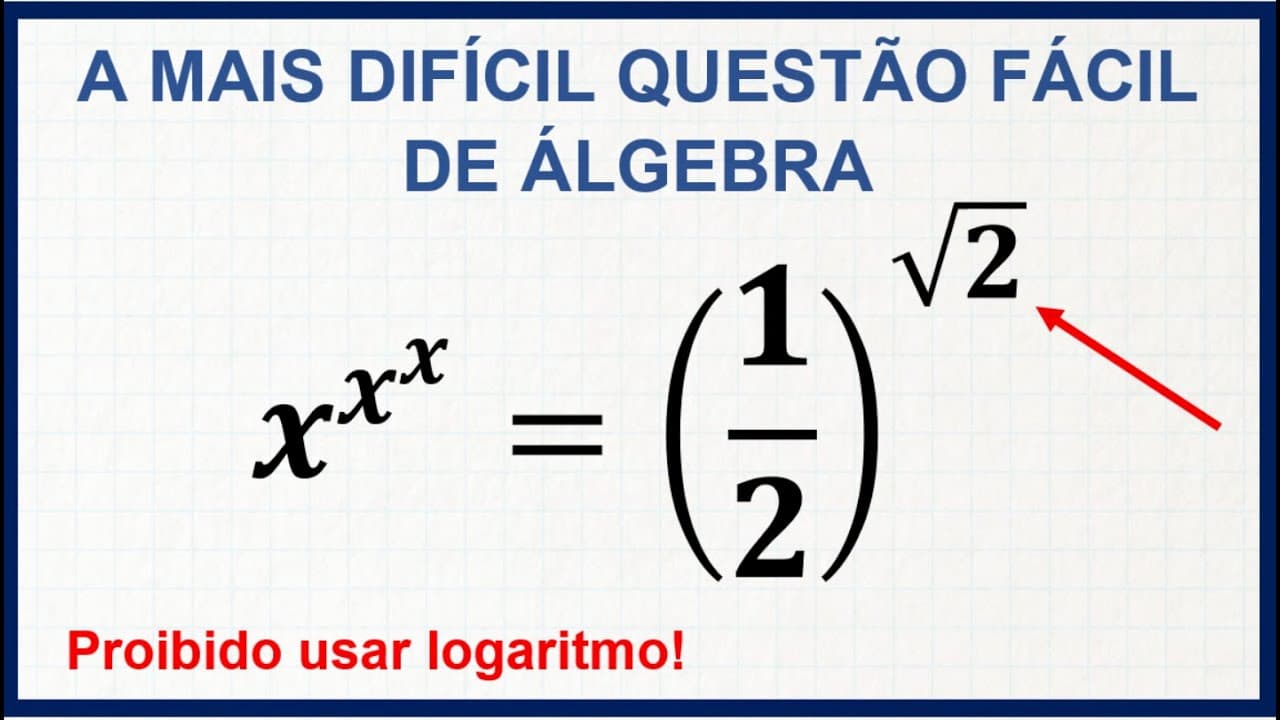 Thumbnail: 💟 Equação Exponencial Bugante - A Matemática é LINDA! #16 💟