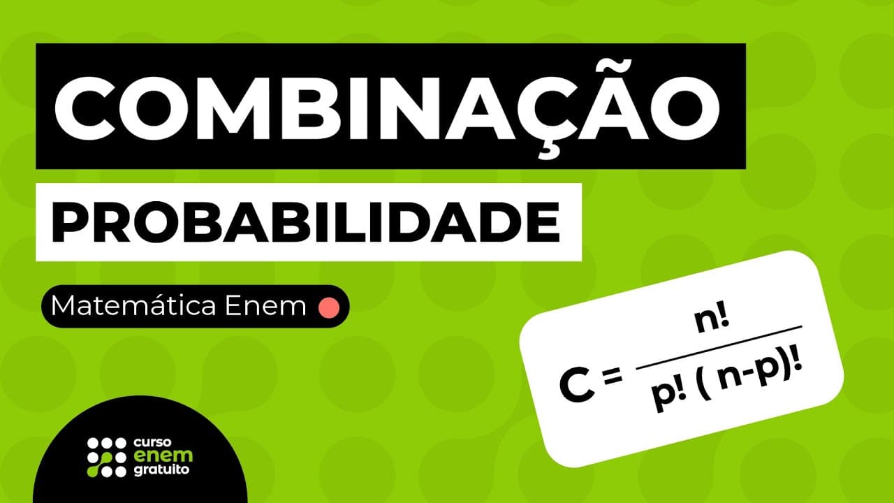 Thumbnail: PROBABILIDADE: combinação | Matemática para o Enem | Lucas Borguezan