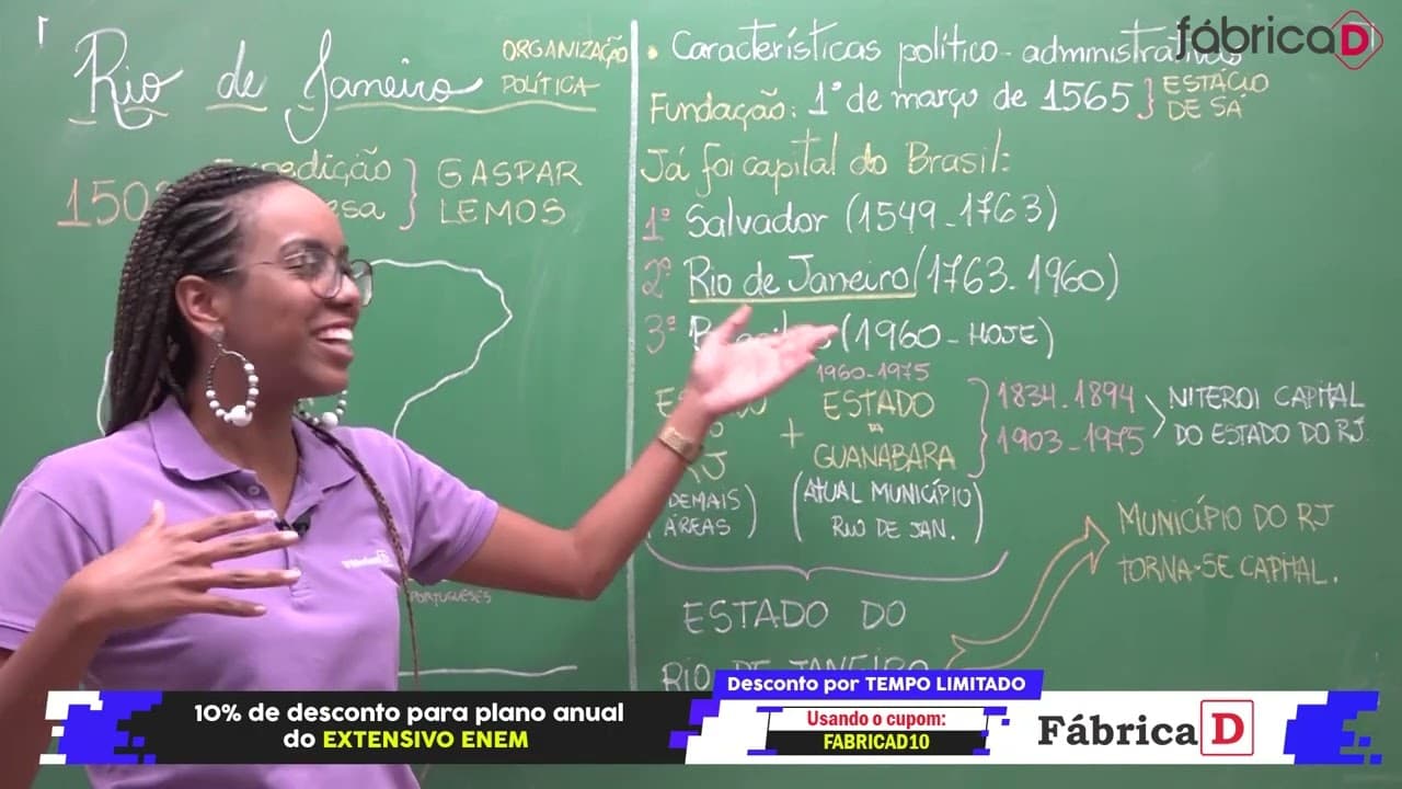 Thumbnail: UERJ 2025 - GEOGRAFIA PARA A UERJ - DEMONSTRAÇÃO DA PLATAFORMA FÁBRICA D