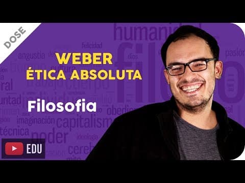 Thumbnail da aula: Weber | Ética na Política | Dose Filosófica