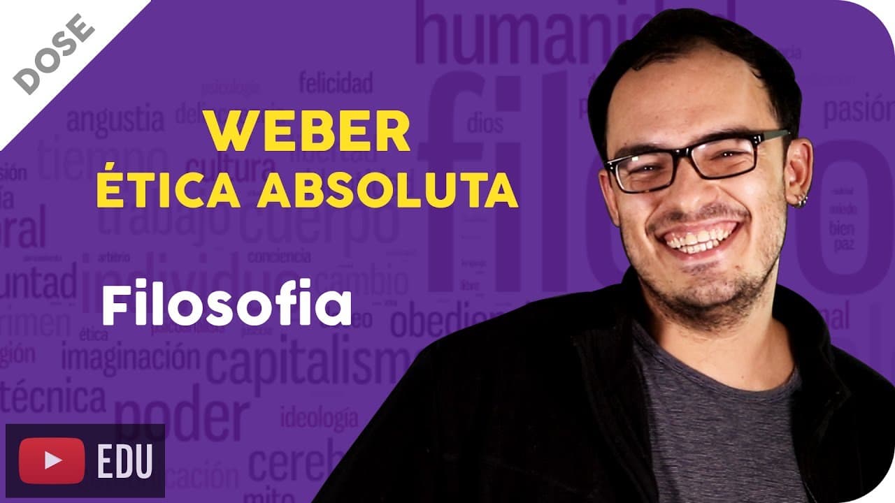 Thumbnail: Weber | Ética na Política | Dose Filosófica