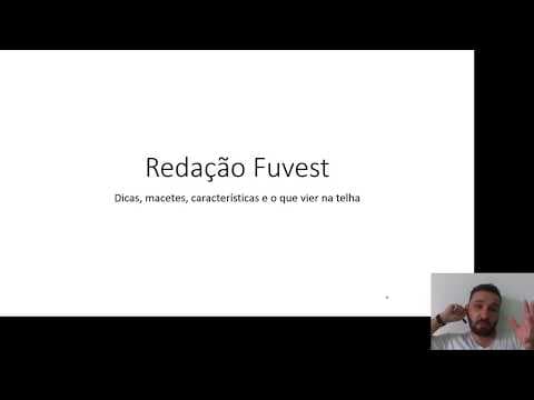 Thumbnail da aula: Redação Fuvest - Algumas palavras sobre a conclusão e critérios de correção