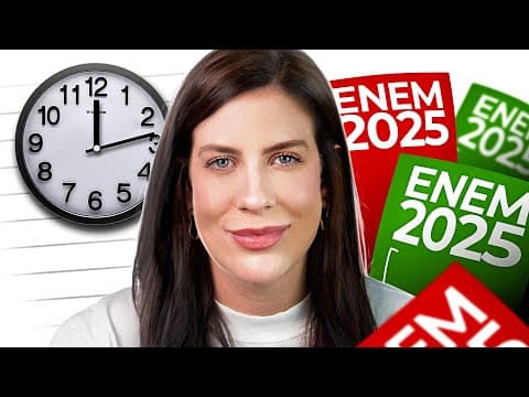 Thumbnail da aula: COMO FAZER a primeira redação para o ENEM 2025