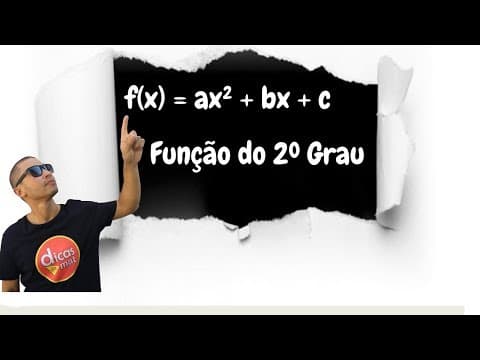 Thumbnail da aula: Aprenda Função do 2º Grau I Função Quadrática | Gráfico