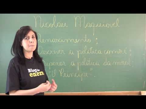 Thumbnail da aula: NICOLAU MAQUIAVEL | FILOSOFIA PARA O ENEM | Prof.ª Paula Pille