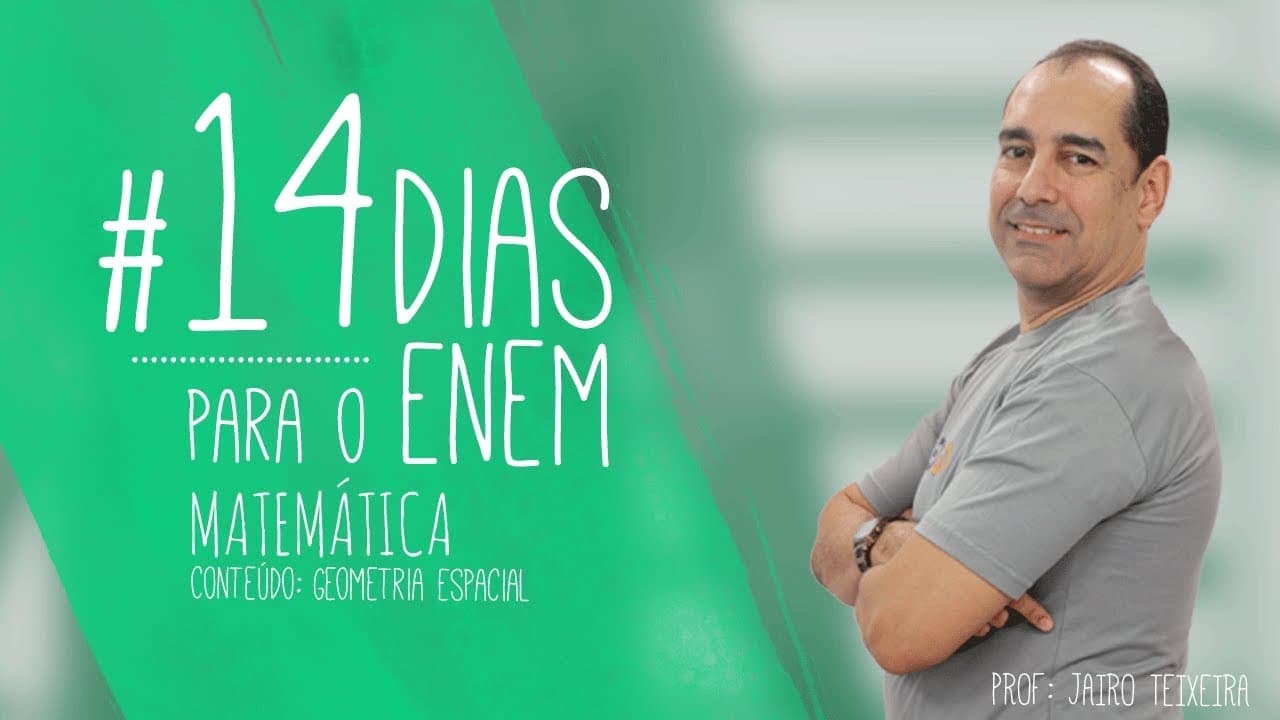 Thumbnail: Matemática para o ENEM - Geometria Espacial