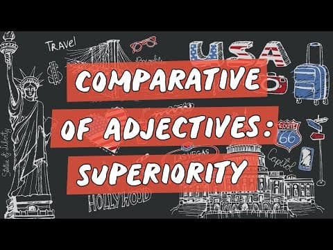 Thumbnail da aula: Comparative of Adjectives: Superiority - Brasil Escola