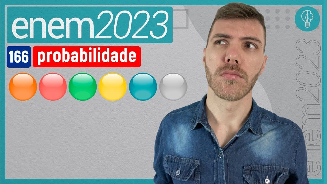 Thumbnail: ENEM 2023 - Visando atrair mais clientes, o gerente de uma loja anunciou uma promoç-  PROBABILIDADE