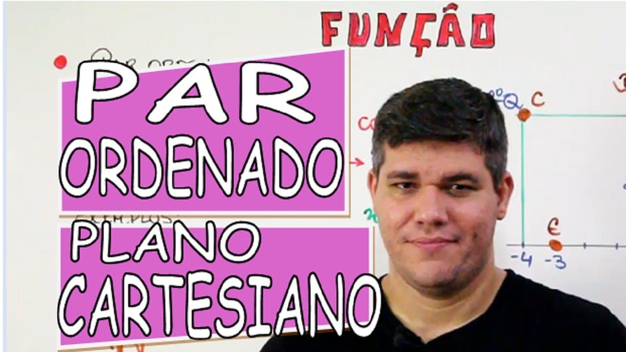 Thumbnail: FUNÇÃO 04: PARES ORDENADOS E PLANO CARTESIANO