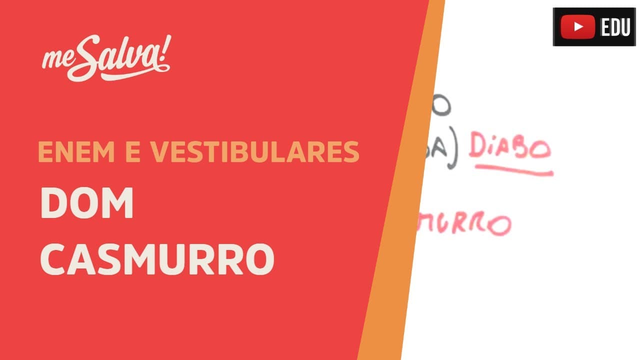 Thumbnail: Dom Casmurro - Leituras Obrigatórias UFRGS - Me Salva!