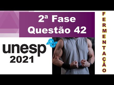 Thumbnail da aula: (Unesp 2021) O succinato é um metabólito que participa do ciclo de Krebs...