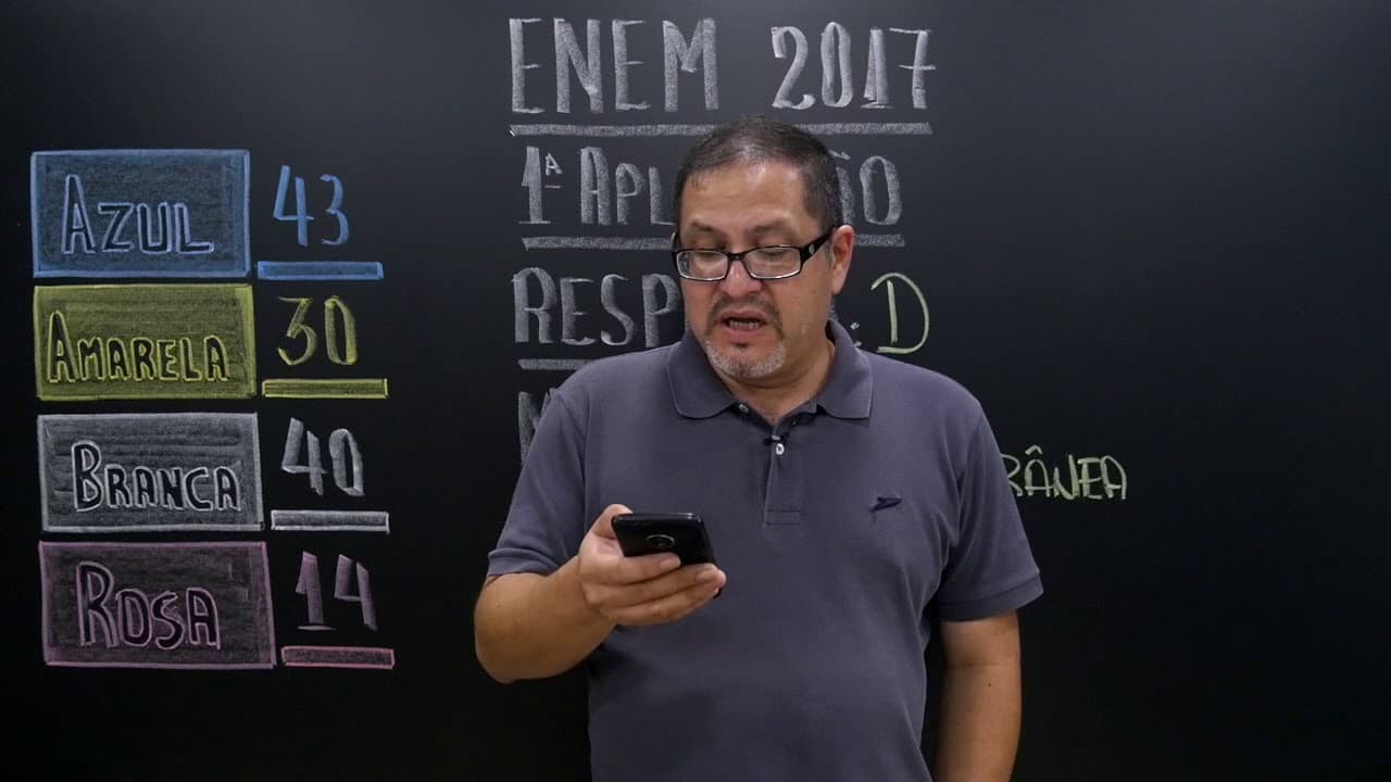 Thumbnail: ENEM 2017 - Questão 30 de Artes (Caderno Amarelo)