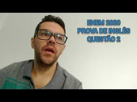 Thumbnail da aula: ENEM 2020 - QUESTÃO 2
