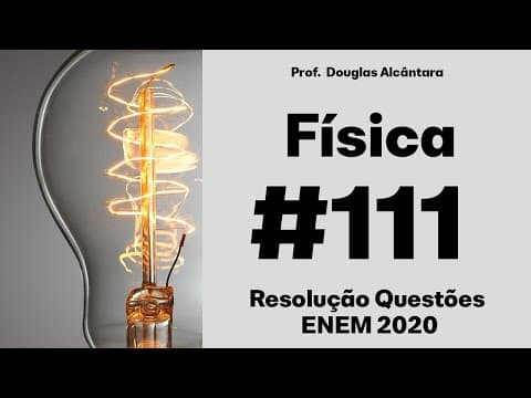Thumbnail da aula: ENEM 2020 - Os fones de ouvido tradicionais transmitem a música diretamente para os