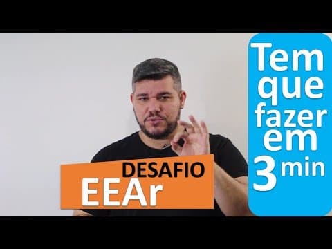 Thumbnail da aula: 😎DESAFIO EEAr 9 - Tem que fazer em 3 minutos! Área e Perímetro