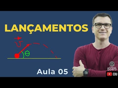 Thumbnail da aula: LANÇAMENTO OBLÍQUO | MÉTODO RÁPIDO e INTERESSANTE | Professor Boaro