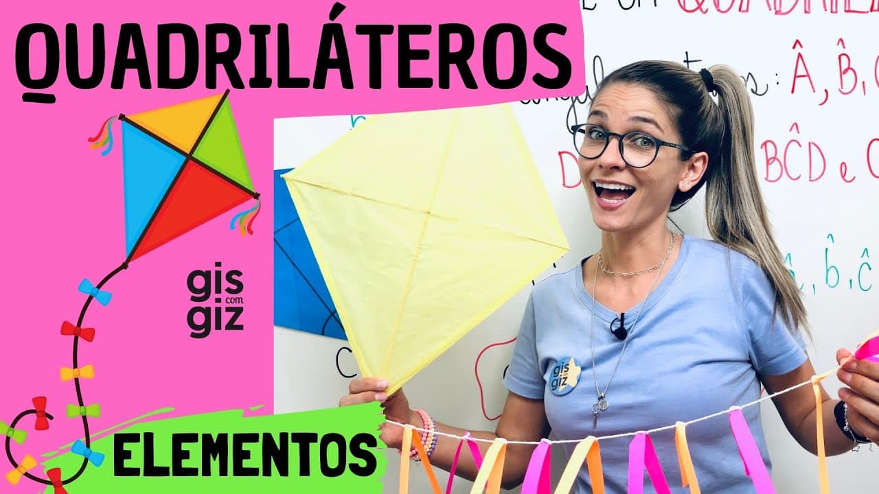 Thumbnail: QUADRILÁTEROS | ELEMENTOS DE UM QUADRILÁTERO | #01