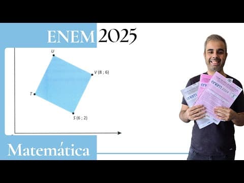 Thumbnail da aula: ENEM 2025 - Em um jogo digital há três personagens: um herói e dois vilões. A programação é feita de