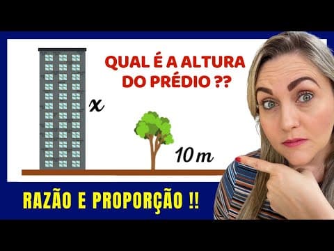 Thumbnail da aula: 🤯🤯COMO DESCOBRIR A ALTURA DO PRÉDIO ?? Matemática básica todo dia.📚🚀