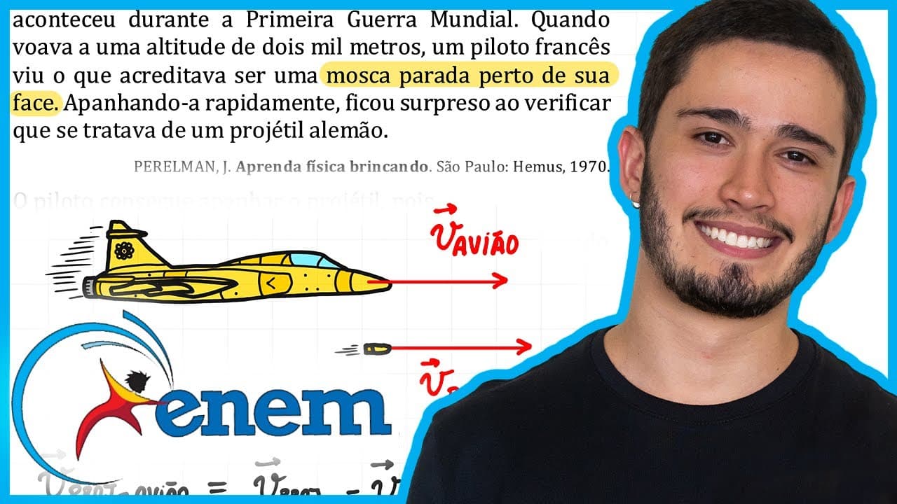 Thumbnail: ENEM 2013 PPL - Conta-se que um curioso incidente aconteceu durante a Primeira Guerra Mundial. Quand