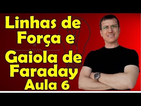 Thumbnail da aula: LINHAS DE FORÇA E GAIOLA DE FARADAY - ELETROSTÁTICA - AULA 6 - Prof.  Marcelo Boaro