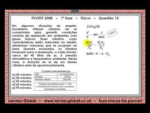 Thumbnail da aula: FUVEST USP 2008 FIS P1 Q15