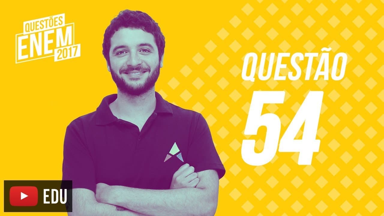 Thumbnail: Enem 2017 - Ciências Humanas | Questão 54 (Caderno Amarelo)