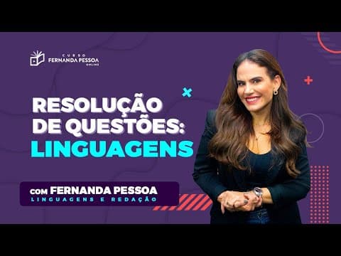 Thumbnail da aula: Resolução de Questões: Linguagens | ENEM e Vestibulares - CFPOnline