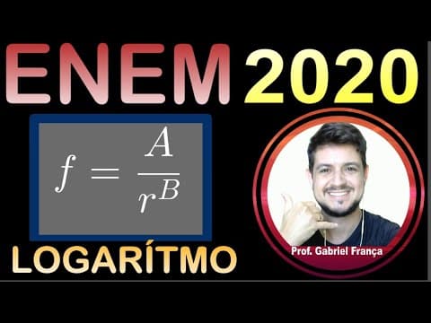 Thumbnail da aula: ENEM 2020 - A Lei de Zipf, batizada com o nome do linguista americano George Zipf, é uma lei