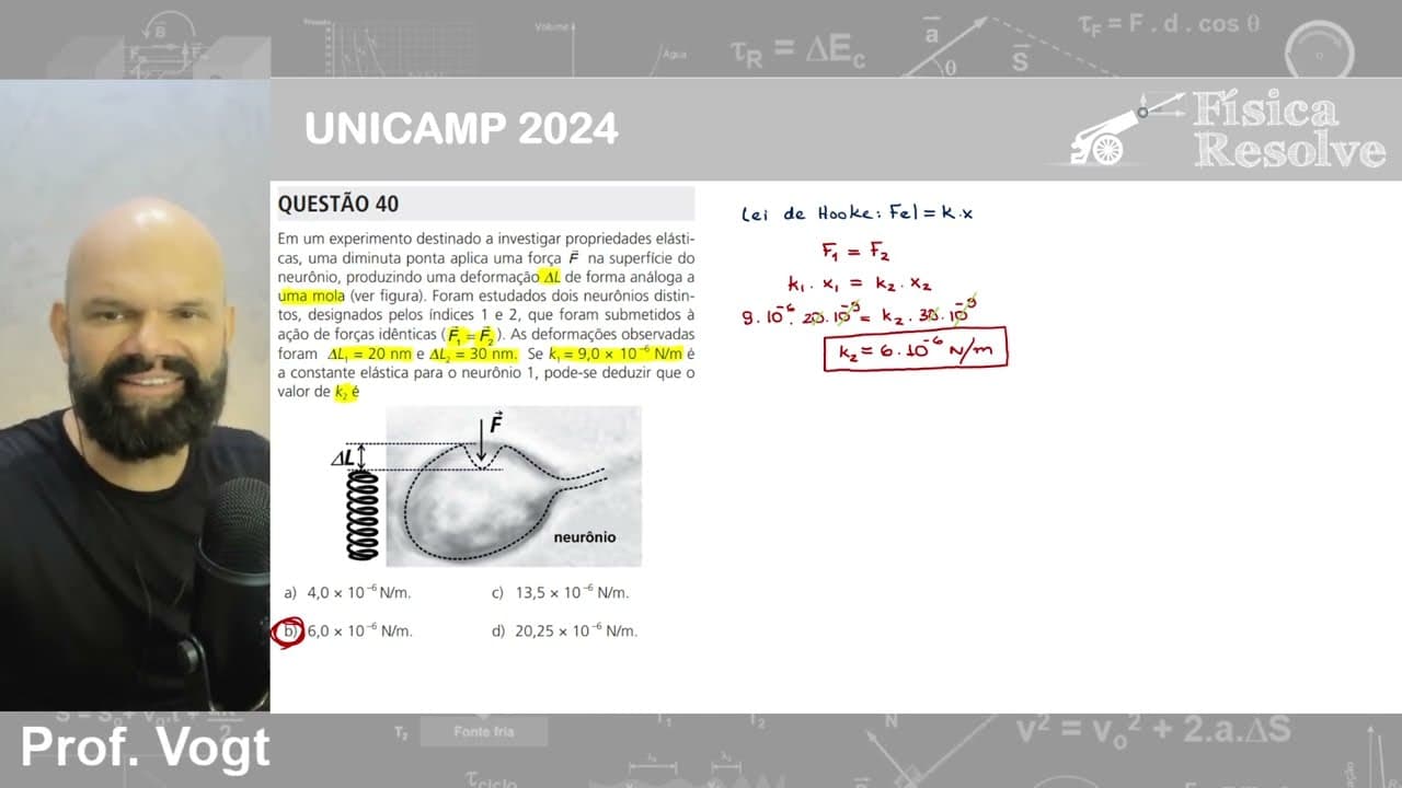 Thumbnail: UNICAMP 2024 - Prova de conhecimentos gerais - Questão 40