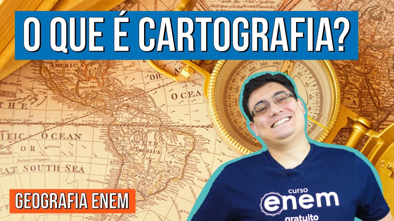 Thumbnail: O QUE É CARTOGRAFIA? | Resumo de Geografia para o Enem