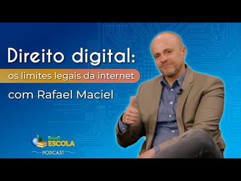 Thumbnail da aula: Direito digital: os limites legais da internet - Brasil Escola