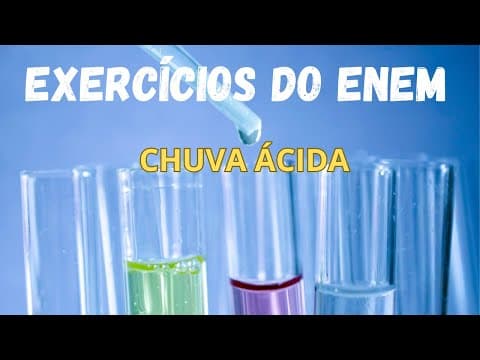 Thumbnail da aula: 100 Questões para o ENEM - Questão 21 - O processo de industrialização tem gerado sérios problemas