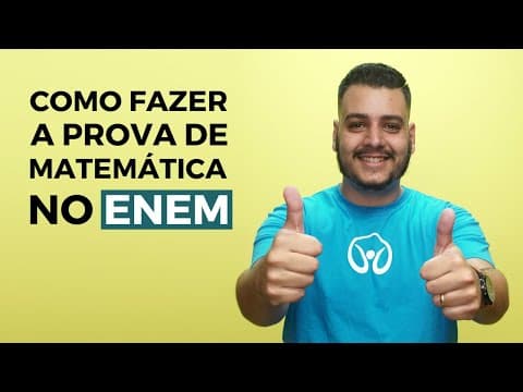 Thumbnail da aula: Como Fazer a Prova de Matemática no Enem - Brasil Escola