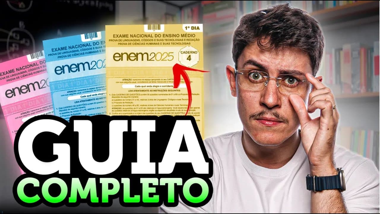 Thumbnail: Como APRENDER tudo de FÍSICA em 8 meses