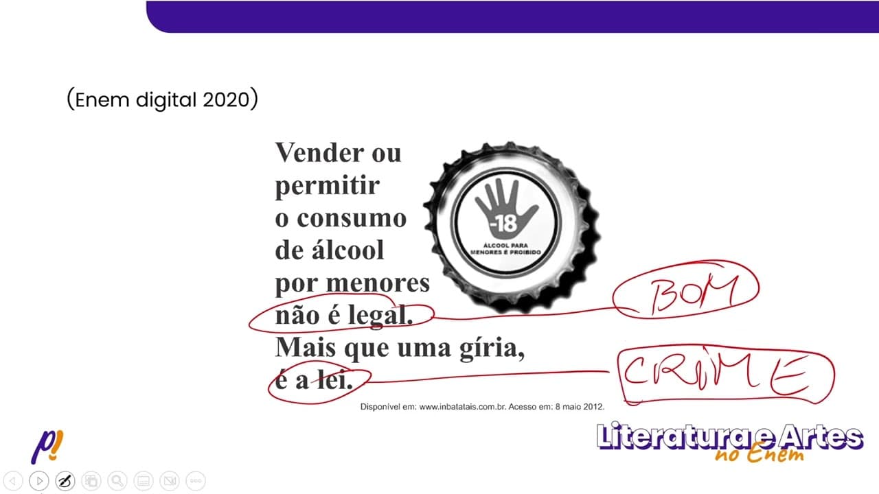 Thumbnail: ENEM DIGITAL 2020 - Século XIX - Fim do Império e início da República |No anúncio sobre a...
